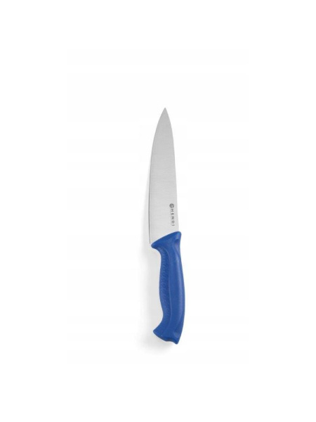 Нож профессиональный поварской, синий, 240 мм, HENDI, 842744